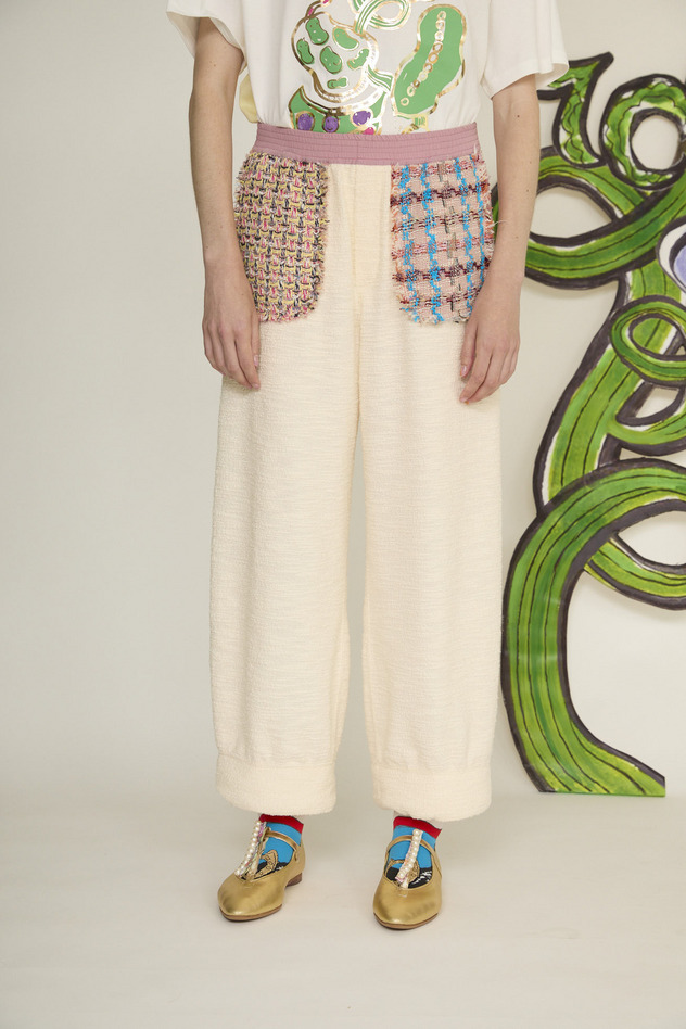 Linton tweeds jersey pants 詳細画像 off white 14