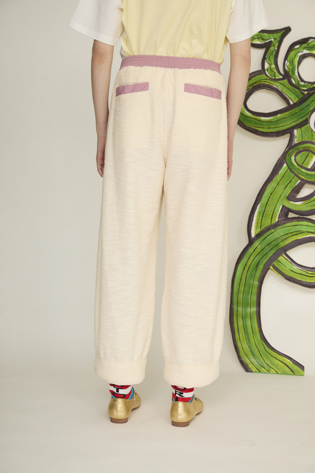Linton tweeds jersey pants 詳細画像 off white 17