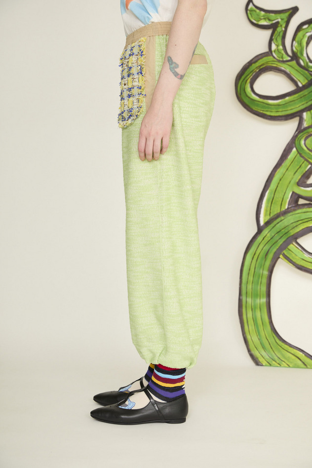 Linton tweeds jersey pants 詳細画像 off white 3