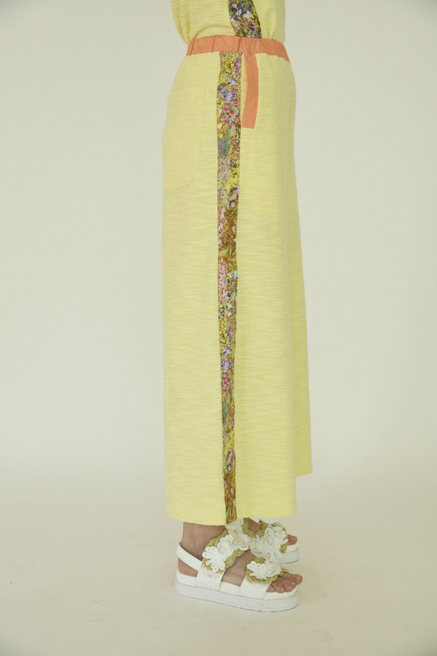 7.Slab tweed pants 詳細画像 yellow 11