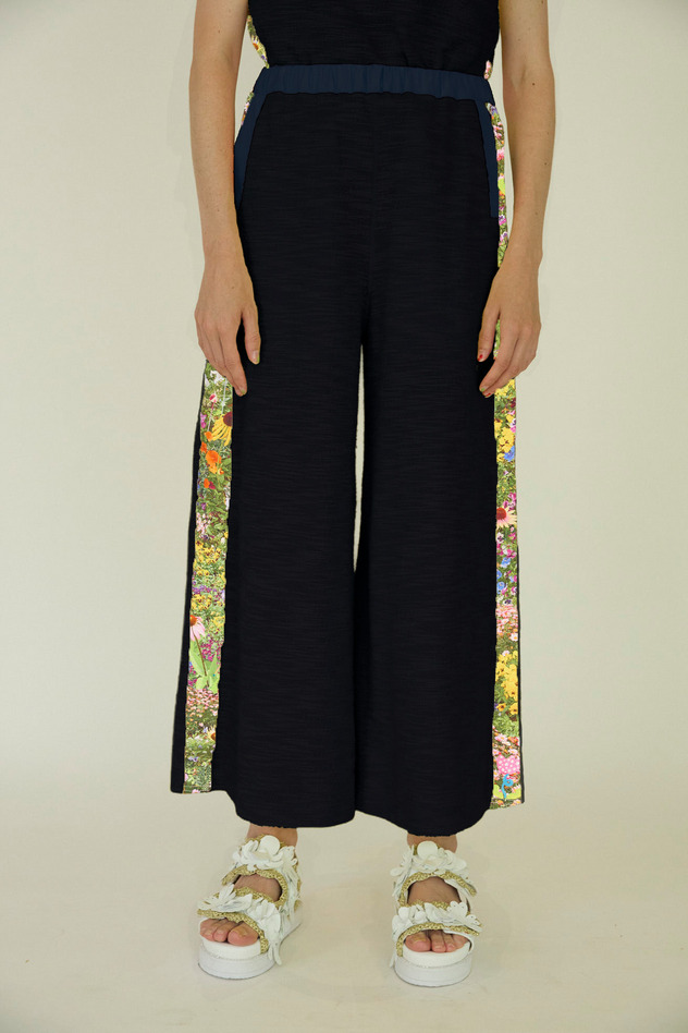 7.Slab tweed pants 詳細画像 navy 1