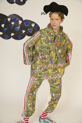6.Happy flower field docking pants 詳細画像