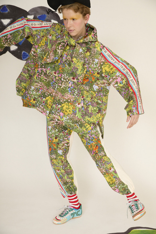 6.Happy flower field docking pants 詳細画像 yellow 18