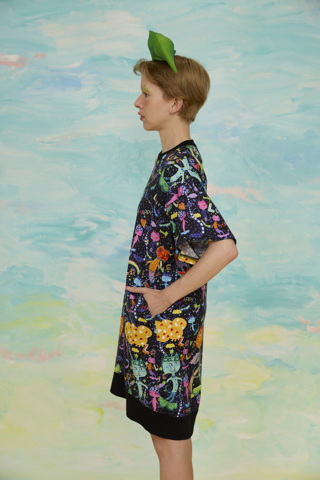 35.Mameneko dress 詳細画像 off white 4
