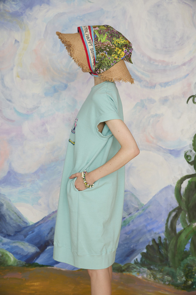 23.Happy lucky embroidery urake dress 詳細画像 off white 5