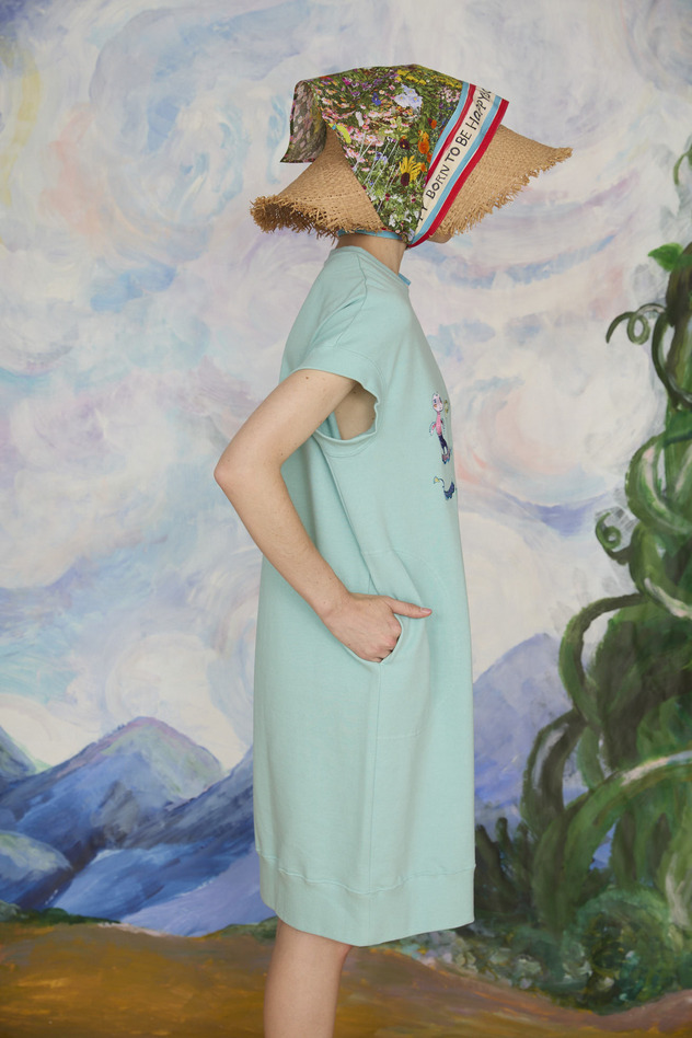 23.Happy lucky embroidery urake dress 詳細画像 off white 8