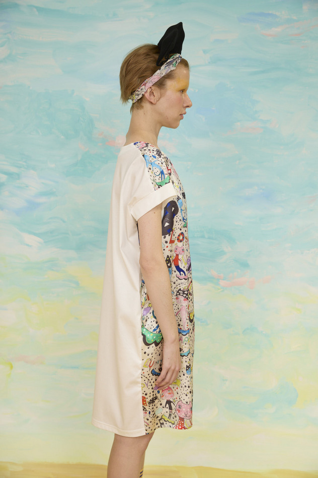 32.Mameneko docking dress 詳細画像 off white 5
