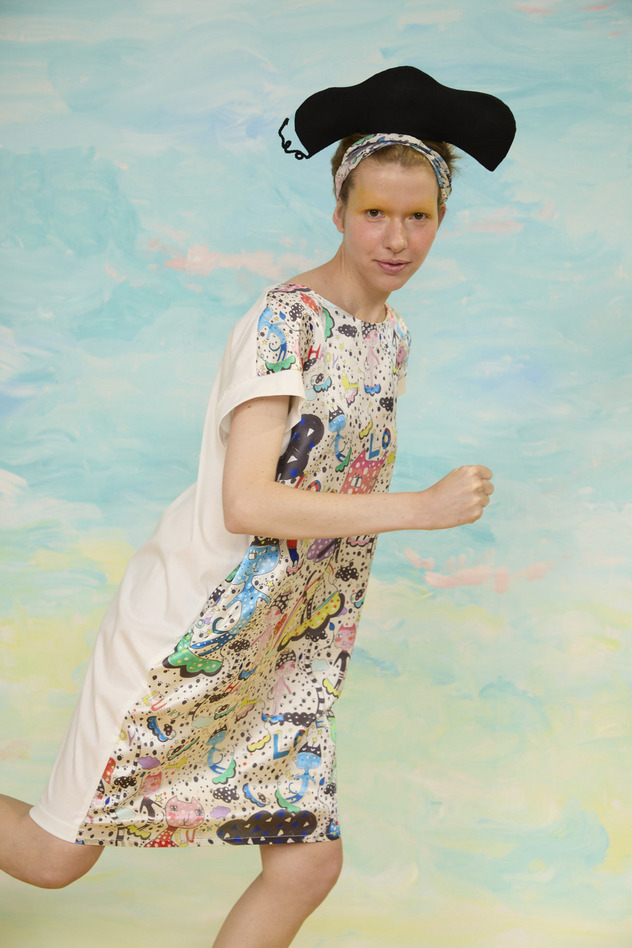 32.Mameneko docking dress 詳細画像 off white 9