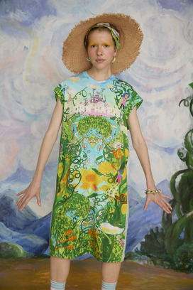 48.Born happy jersey dress 詳細画像