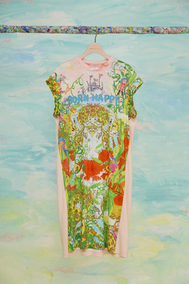 48.Born happy jersey dress 詳細画像