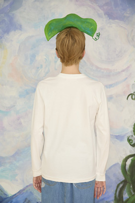 53.Born happy longsleeve T-shirt 詳細画像