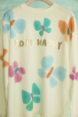 53.Born happy longsleeve T-shirt 詳細画像