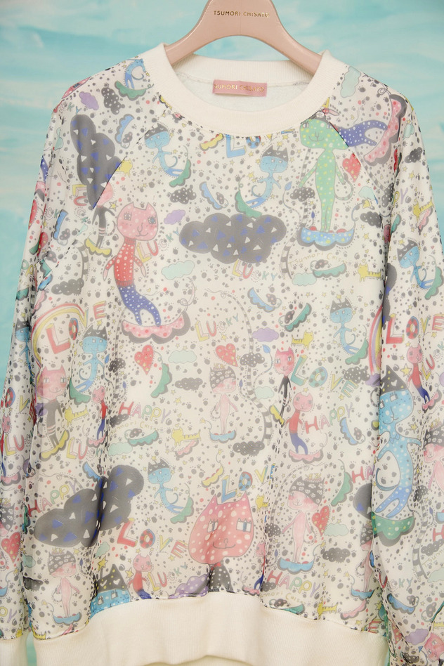 37.Mameneko organdy tops 詳細画像 off white 1