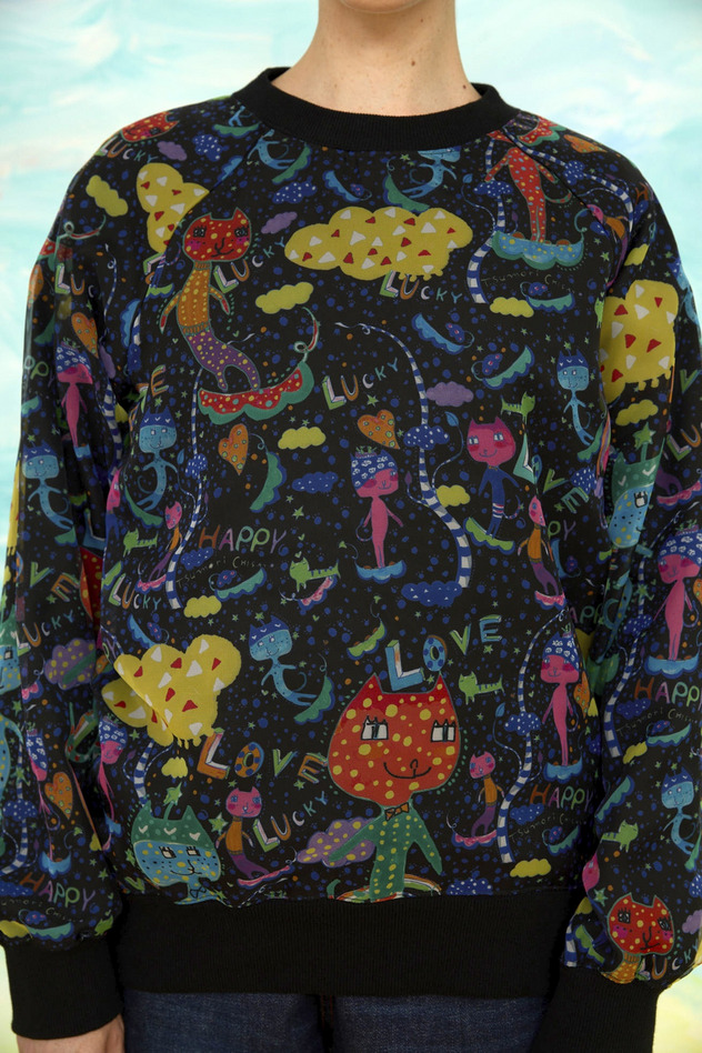 37.Mameneko organdy tops 詳細画像 black 1
