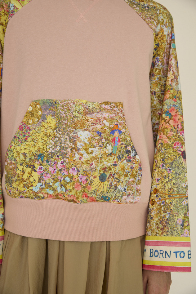 5.Happy flower field docking tops 詳細画像 yellow 11