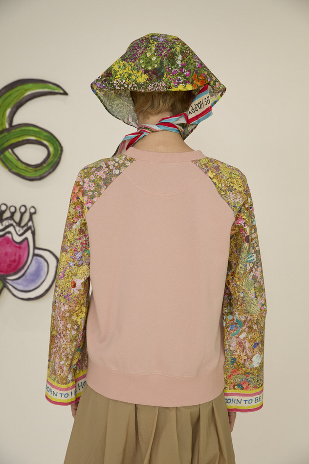 5.Happy flower field docking tops 詳細画像 yellow 12