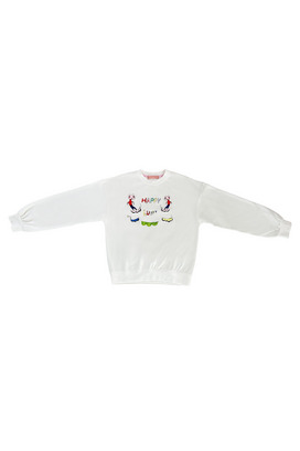 22.Happy lucky embroidery urake tops 詳細画像