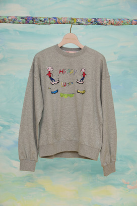 22.Happy lucky embroidery urake tops 詳細画像