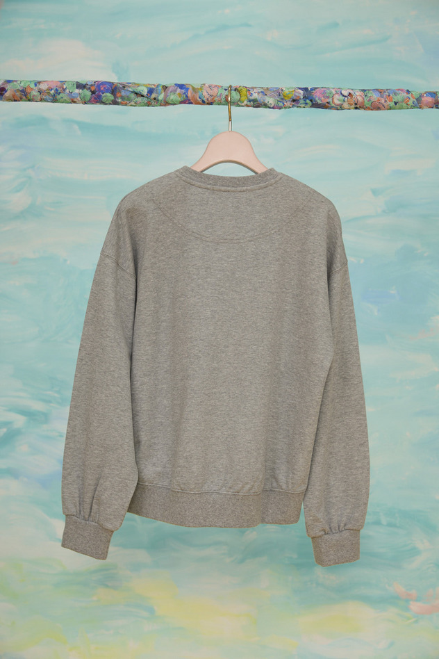 22.Happy lucky embroidery urake tops 詳細画像 gray 2