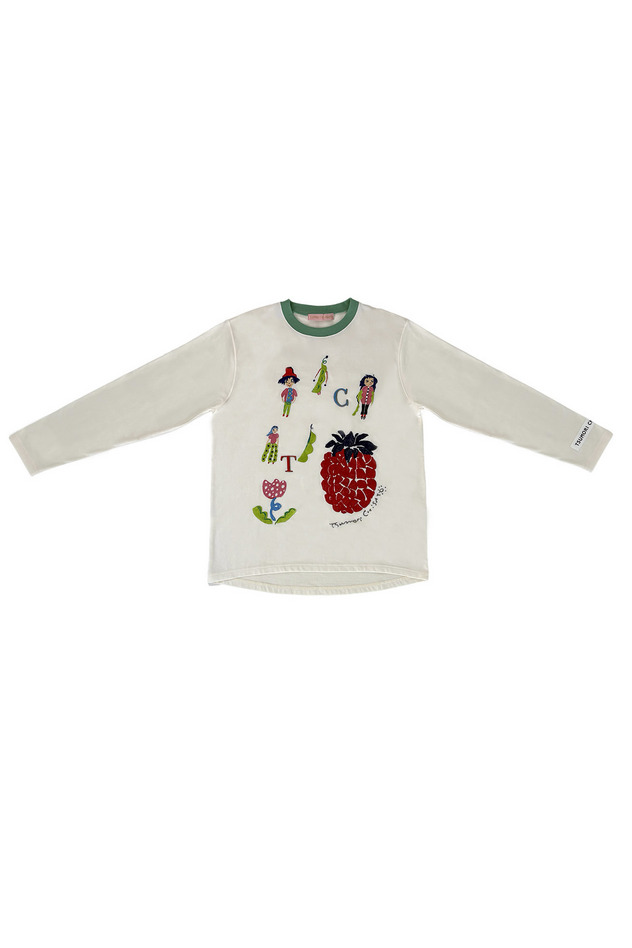 70.Jack and the beanstalk longsleeve T-shirt 詳細画像 ivory 1