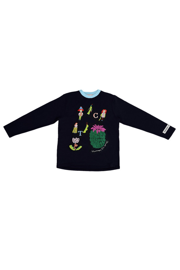 70.Jack and the beanstalk longsleeve T-shirt 詳細画像 navy 1