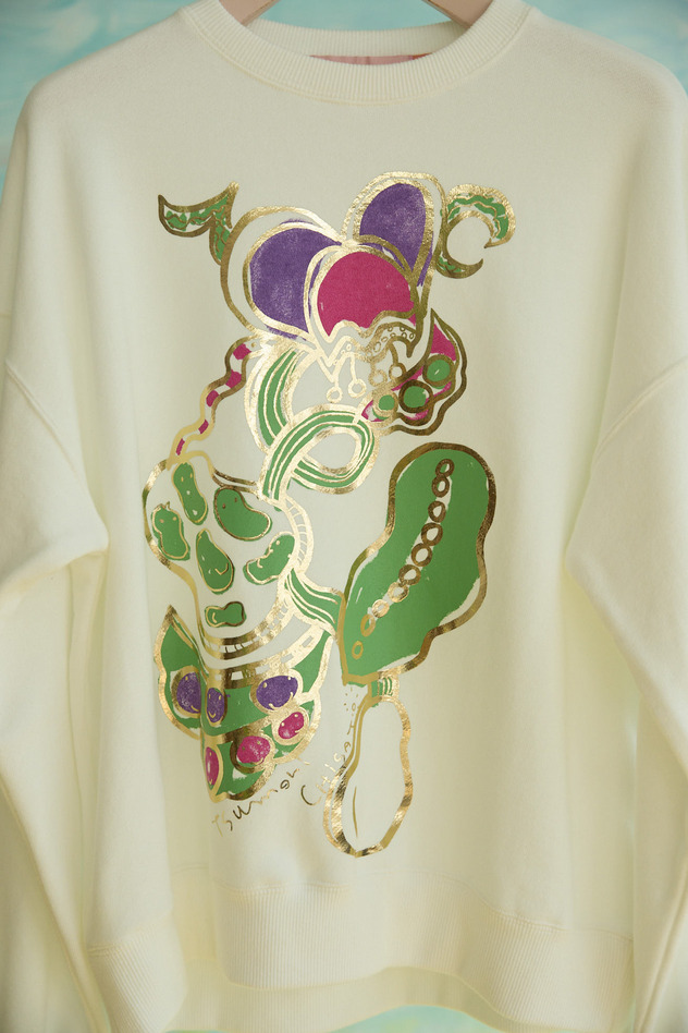 67.Beanstalk urake tops 詳細画像 off white 5