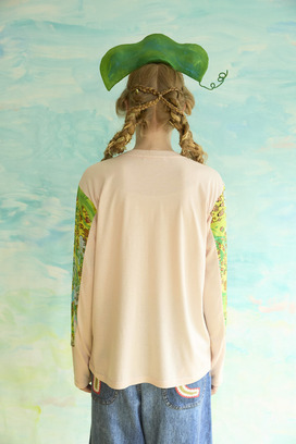 47.Born happy jersey longsleeve T-shirt 詳細画像