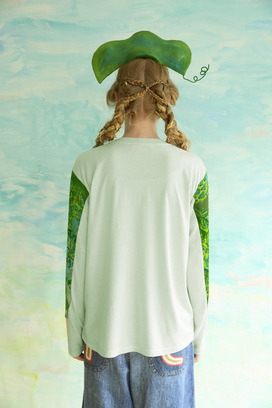 47.Born happy jersey longsleeve T-shirt 詳細画像