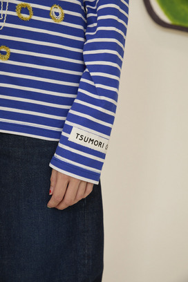 110.Jack coad embroidery longsleeve T-shirt 詳細画像