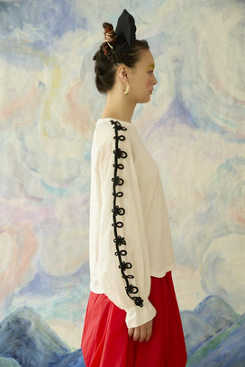 17.Shadow border jersey tops 詳細画像