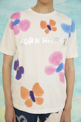 52.Born happy T-shirt 詳細画像
