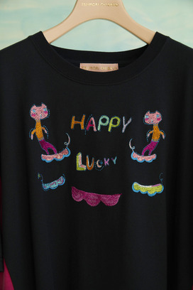 21.Happy lucky embroidery T-shirt 詳細画像