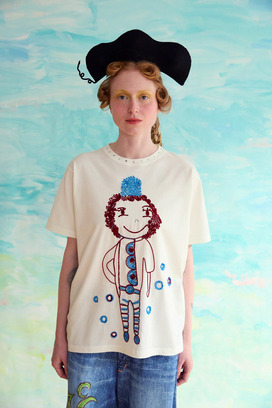 109.Jack coad embroidery T-shirt 詳細画像