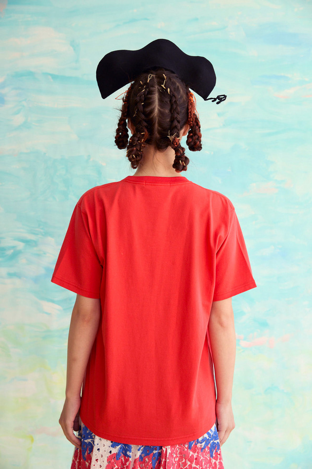 109.Jack coad embroidery T-shirt 詳細画像 off white 9