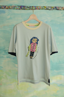 51.ONIKO embroidery T-shirt 詳細画像