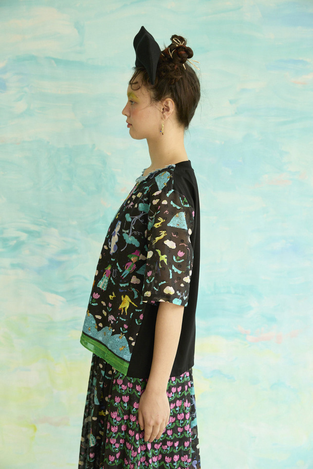105.Happy Beanstalk tops 詳細画像 off white 2