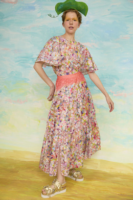 76.Floral dot tops 詳細画像