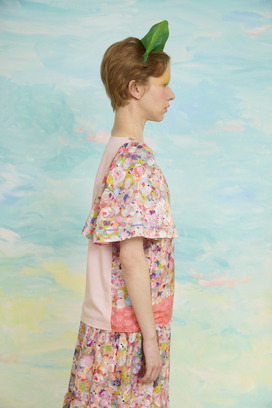 76.Floral dot tops 詳細画像