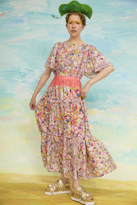76.Floral dot tops 詳細画像