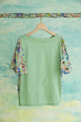 76.Floral dot tops 詳細画像