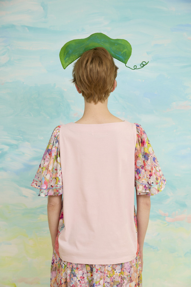 76.Floral dot tops 詳細画像 pink multi 3