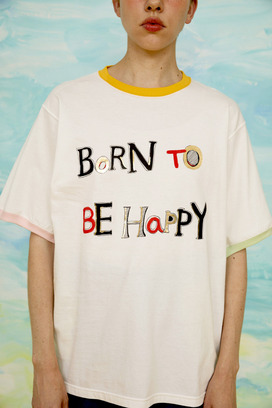 20.Born to be happy T-shirt 詳細画像