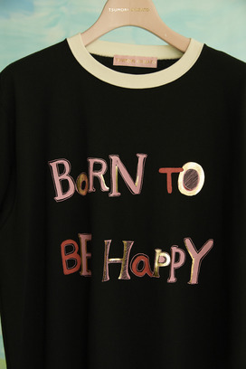 20.Born to be happy T-shirt 詳細画像