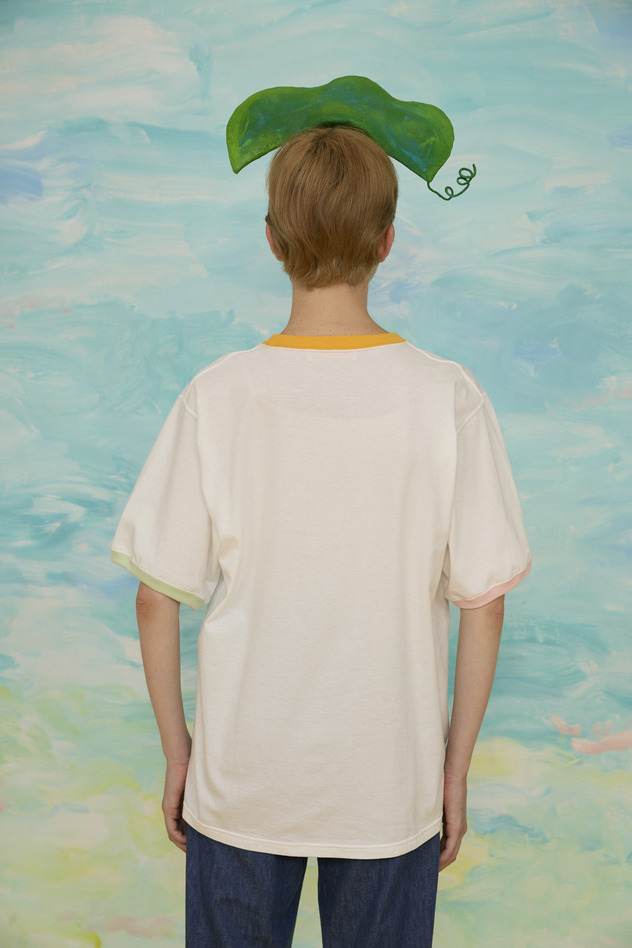20.Born to be happy T-shirt 詳細画像 off white 2