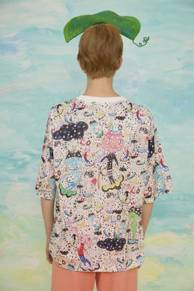 36.Mameneko T-shirt 詳細画像