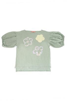 68.Hana print T-shirt 詳細画像