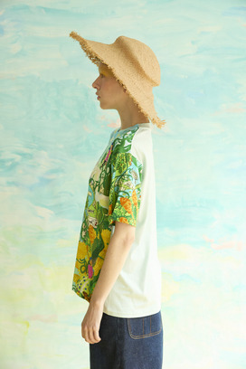 46.Born happy jersey T-shirt 詳細画像
