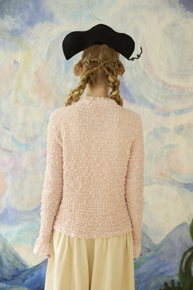 79.Shrink lace cardigan 詳細画像