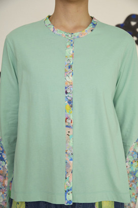 77.Floral dot cardigan 詳細画像