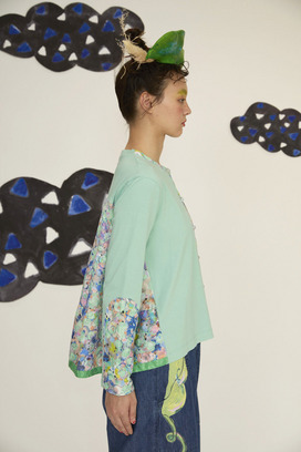 77.Floral dot cardigan 詳細画像
